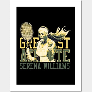 Serena Williams Greatest Athlete Posters and Art